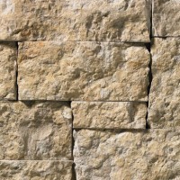 A tan and grey stone veneer perfect for any hardscape idea on the exterior or interior of any home or landscape.