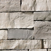 A grey stone veneer with a cool hue perfect for any hardscape idea on the exterior or interior of any home or landscape