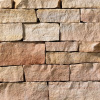 A rose-colored stone veneer perfect for any hardscape idea on the exterior or interior of any home or landscape.