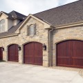 The exterior walls of a home outfitted with Wilsey Bay stone veneer from Halquist's Blend Collection.