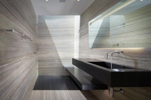 travertine used in modern architecture